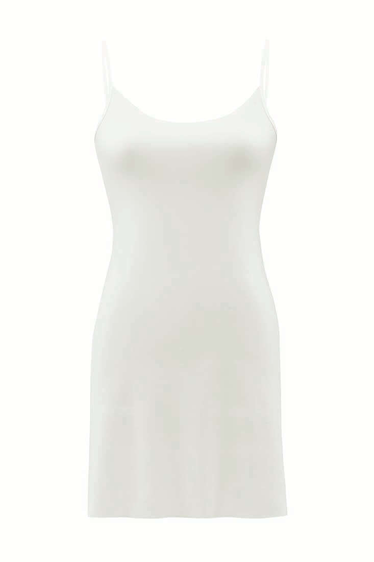 Commando Mini Cami Slip in White