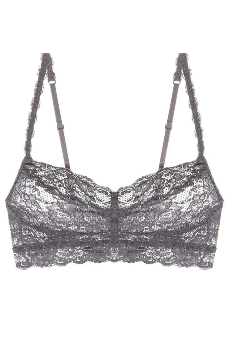 Cosabella Never Say Never Sweetie Bra Color: Anthracite Size: S at Petticoat Lane  Greenwich, CT