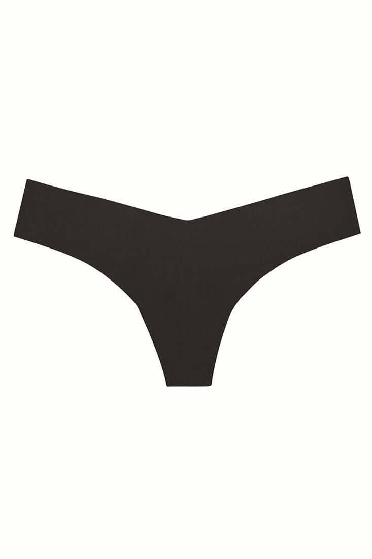Commando Low Rise Thong Color: True Nude, White, Black, Caramel Size: S/M, M/L at Petticoat Lane  Greenwich, CT