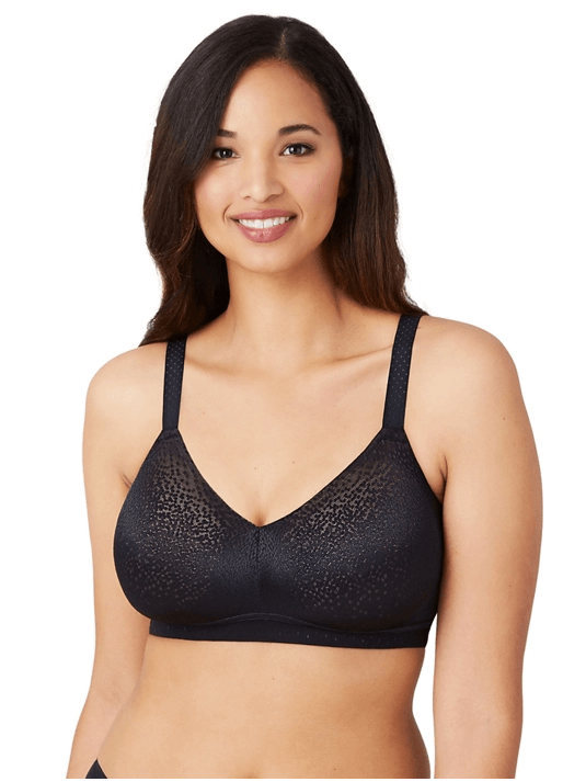 Wacoal Back Appeal Wire Free Bra Color: Black Size: 34B at Petticoat Lane  Greenwich, CT