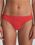 Marie Jo Avero Thong Color: Scarlet Size: XS at Petticoat Lane  Greenwich, CT