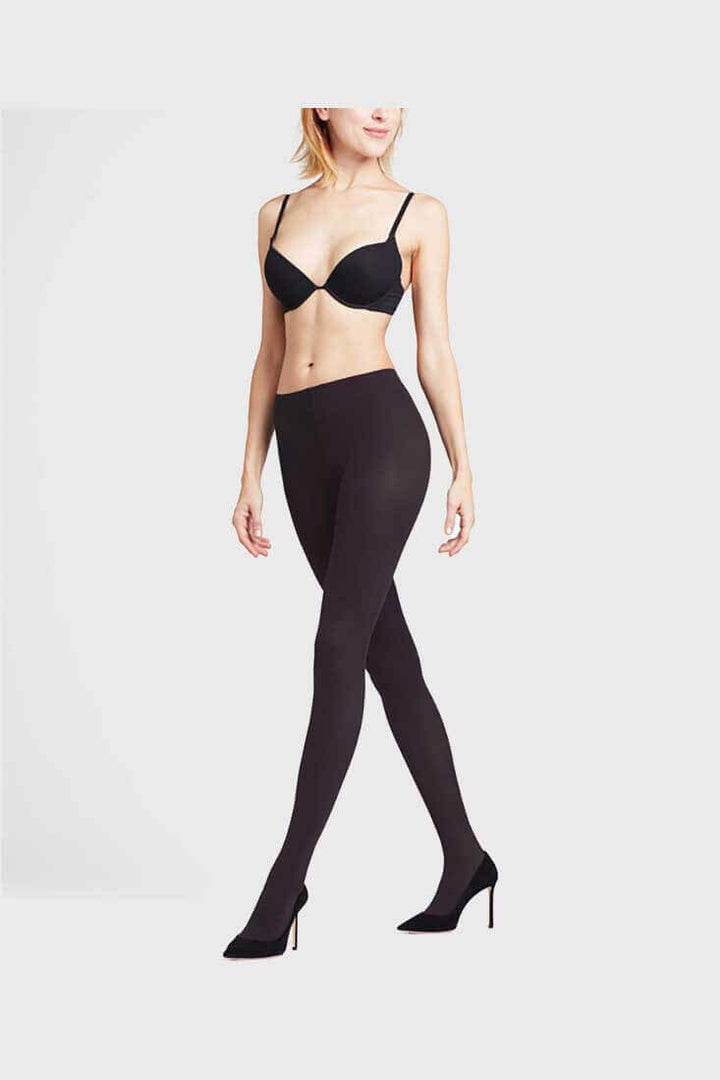 Falke Pure Matt 50 DEN Color: Black Size: S at Petticoat Lane  Greenwich, CT