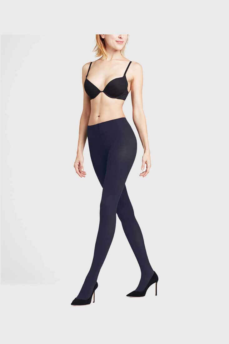 Falke Pure Matt 50 DEN Color: Marine Size: S at Petticoat Lane  Greenwich, CT