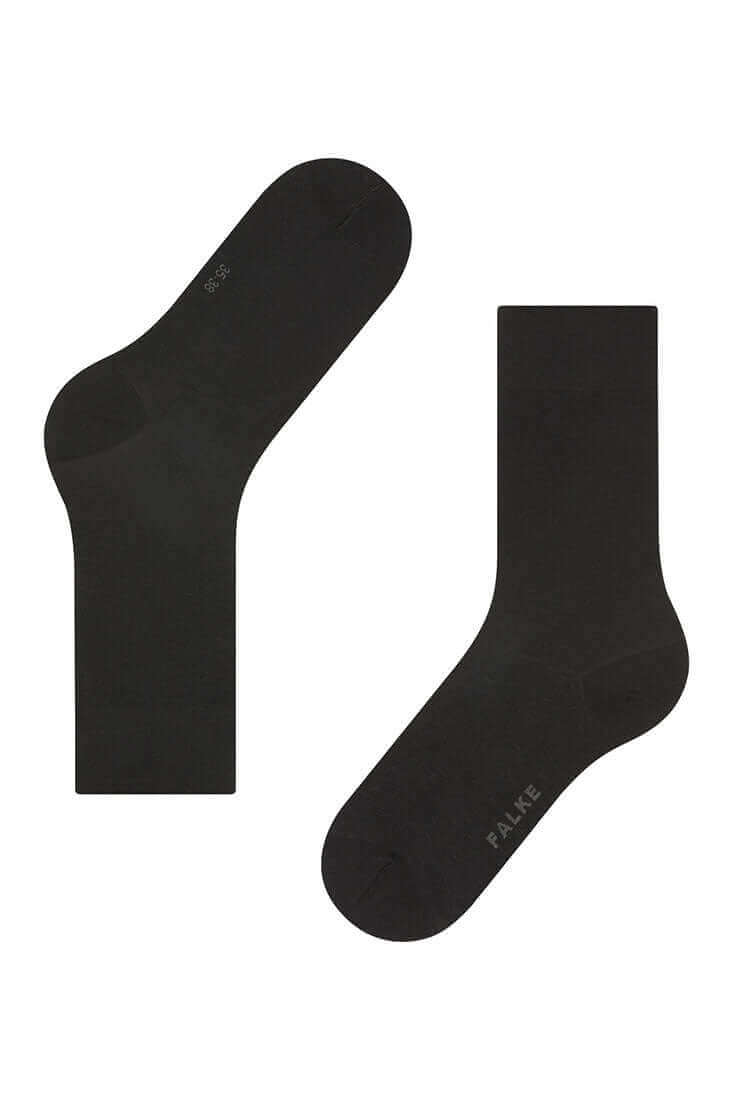 Falke Sensual Cashmere Women&#39;s Socks Color: Black, Anthra. Mel Size: 35-38, 39-42 at Petticoat Lane  Greenwich, CT