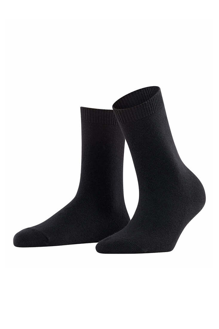 Falke Cosy Wool Women&#39;s Socks Color: Black Size: 35-38 at Petticoat Lane  Greenwich, CT