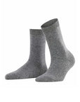 Falke Cosy Wool Women's Socks Color: Grey Mix Size: 35-38 at Petticoat Lane  Greenwich, CT
