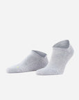 Falke Cool Kick Sneaker Socks Color: Light Gray, Black, White Size: 37-38, 39-41, 42-43 at Petticoat Lane  Greenwich, CT