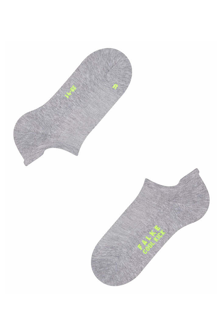 Falke Cool Kick Sneaker Socks Color: Light Gray, Black, White Size: 37-38, 39-41, 42-43 at Petticoat Lane  Greenwich, CT