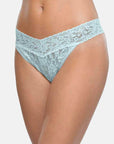 Hanky Panky "I Do" Original Rise Thong Color: White  at Petticoat Lane  Greenwich, CT