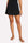 Karla Colletto Inés A-Line Skirt in Black