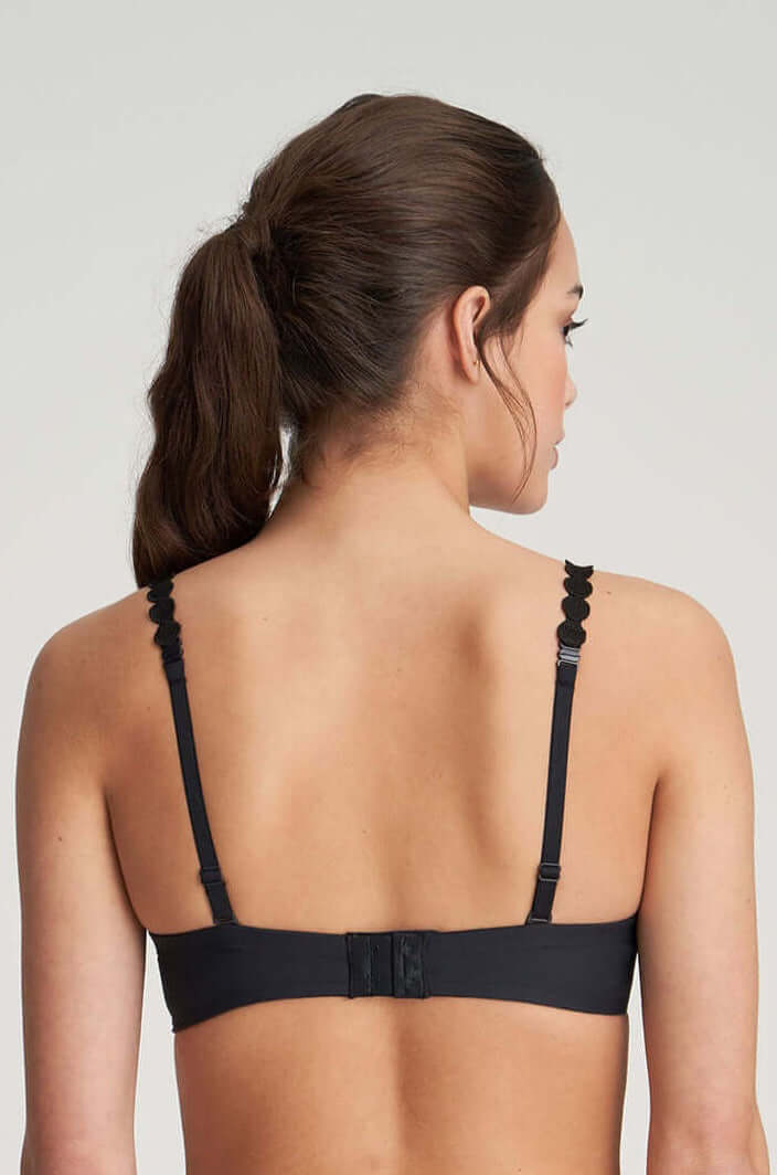 Marie Jo Tom Heart Shaped Bra in Charcoal