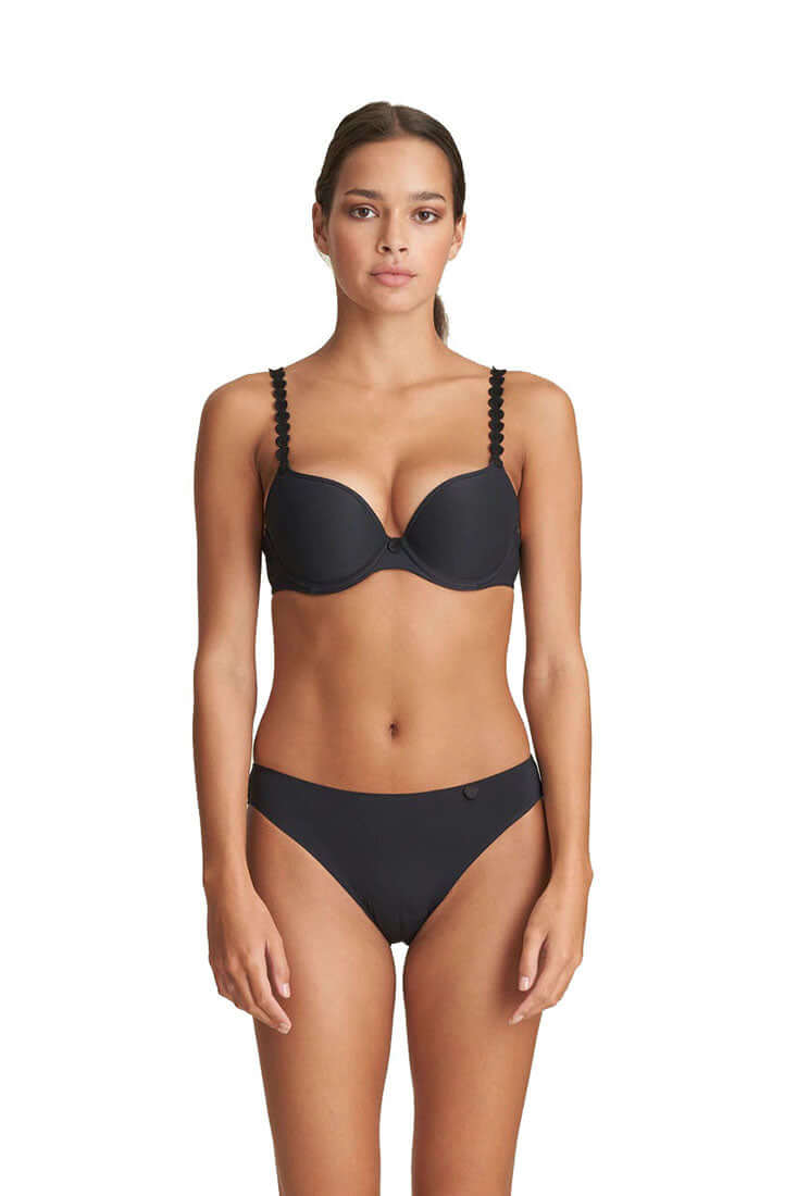 Marie Jo Tom Push Up bra Color: Charcoal Size: 32C at Petticoat Lane  Greenwich, CT