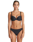 Marie Jo Tom Push Up bra Color: Charcoal Size: 32C at Petticoat Lane  Greenwich, CT