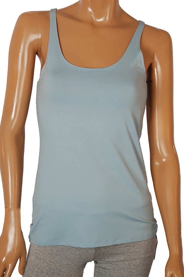Only Hearts Skinny Neck Tank Color: Mint Green Size: M at Petticoat Lane  Greenwich, CT