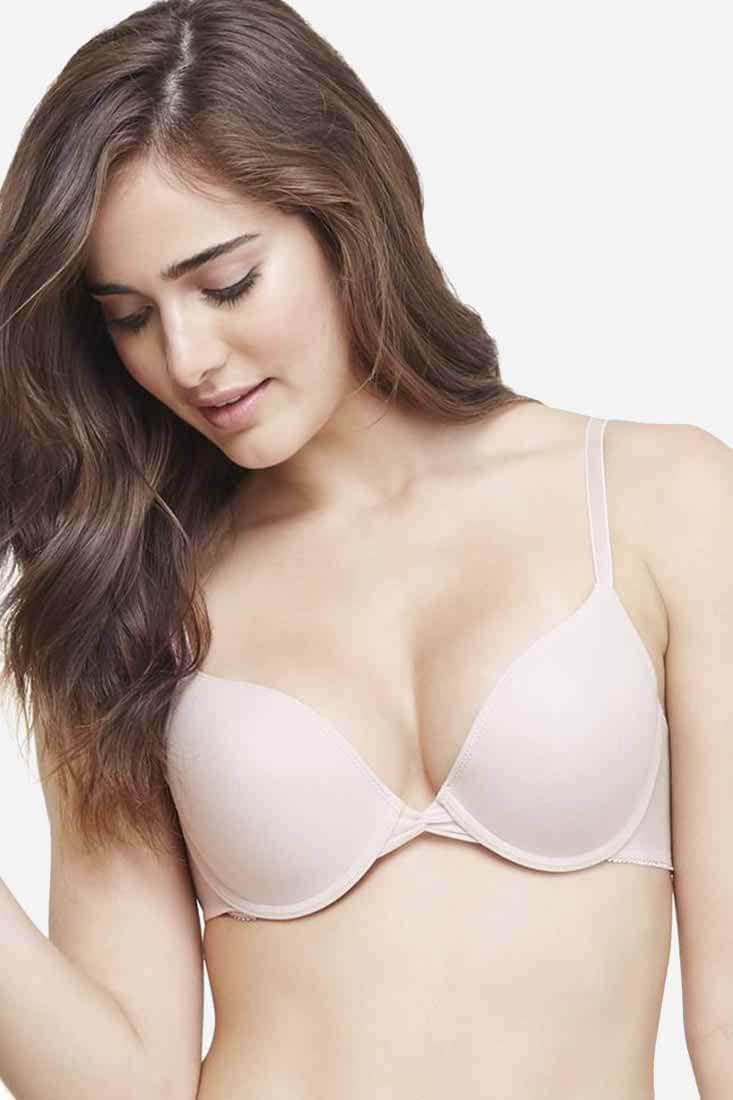 On Gossamer Bump It Up Bra in Champagne