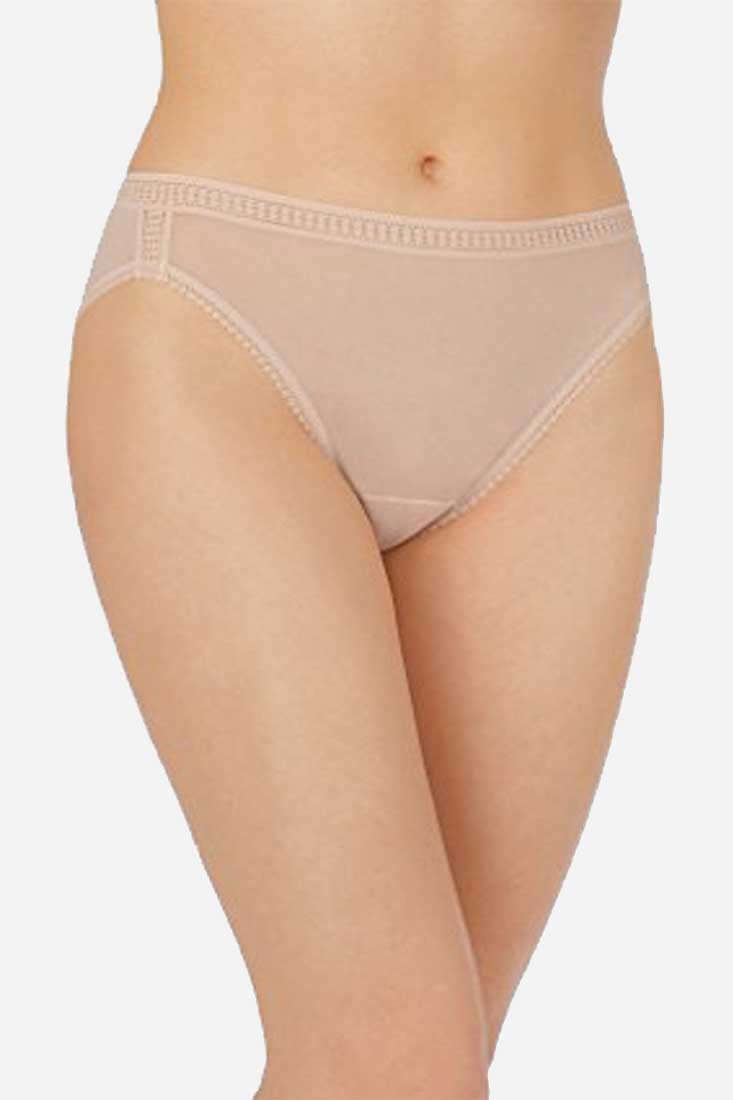 On Gossamer Mesh Hi-Cut Brief