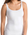 Only Hearts Skinny Neck Tank in White