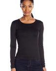Only Hearts Long Sleeve Crewneck Color: Black Size: L at Petticoat Lane  Greenwich, CT