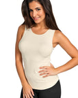 Only Hearts Cutaway Tank Color: Creme Size: S at Petticoat Lane  Greenwich, CT