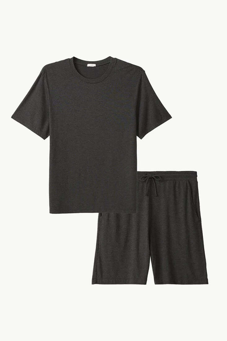 Eberjey Henry Mens Short Set Color: Chacoal Size: XS at Petticoat Lane  Greenwich, CT