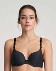 Marie Jo Tom Heart Shaped Bra Color: Charcoal Size: 30D at Petticoat Lane  Greenwich, CT