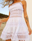 Charo Ruiz Joya Short Dress Color: White Size: XS at Petticoat Lane  Greenwich, CT