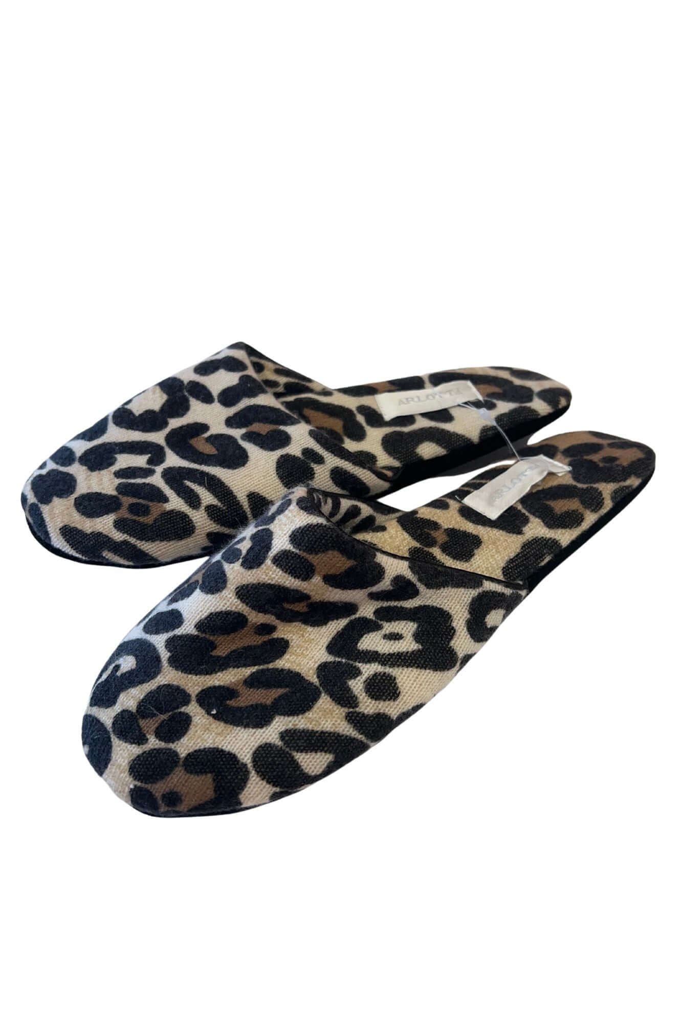 Cashmere Slide in Leopard