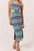 Solid & Striped Bailey Dress in Ombre Zig Zag Color: Blue Ombre Zig Zag Size: XS, S, M at Petticoat Lane  Greenwich, CT