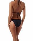 Melissa Odabash St Barts Bikini in Black Size: S, M, L Color: Black at Petticoat Lane  Greenwich, CT