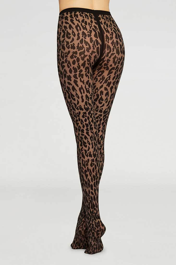 Wolford Josey Tights Color: Fairly Light/Black, Black Size: XS, S, M, L at Petticoat Lane  Greenwich, CT